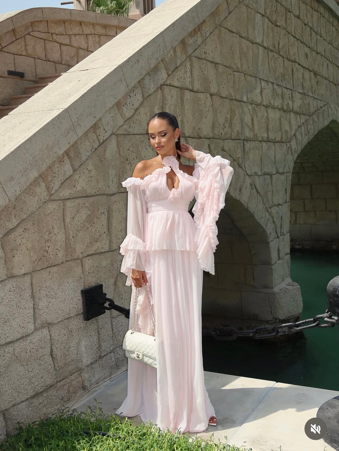 Daria Ruffle Maxi Dress