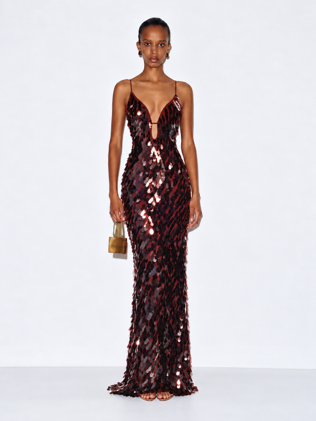 Georgia Sequin Maxi Dress