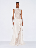Alaia Lace Maxi Dress