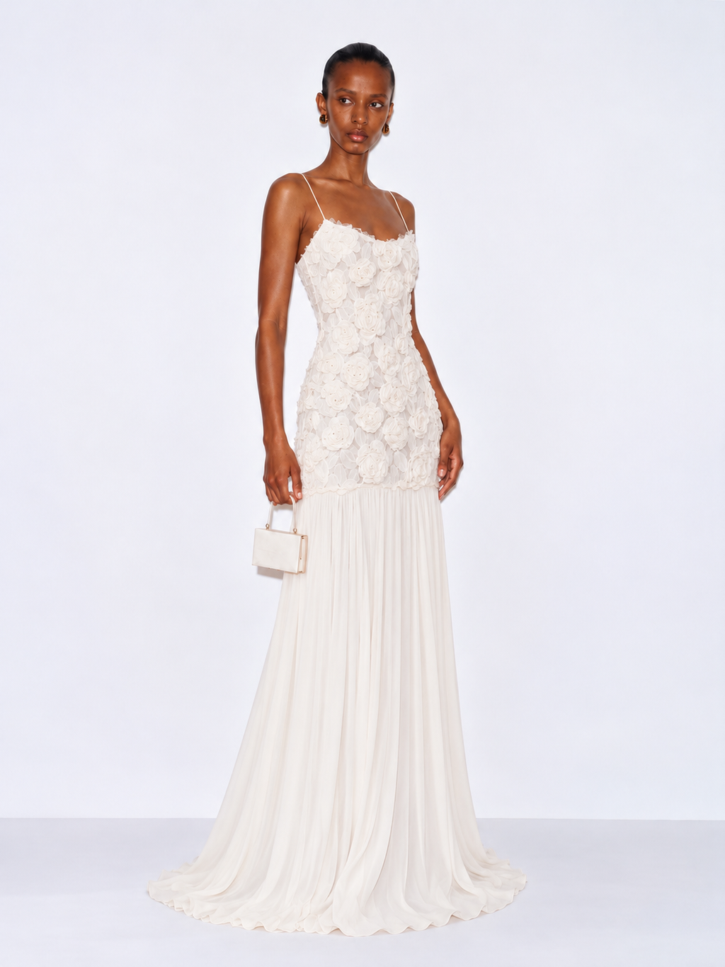 Merit Floral Pleated Maxi Dress