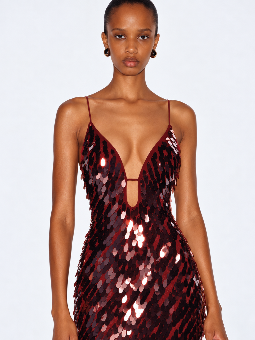 Georgia Sequin Maxi Dress