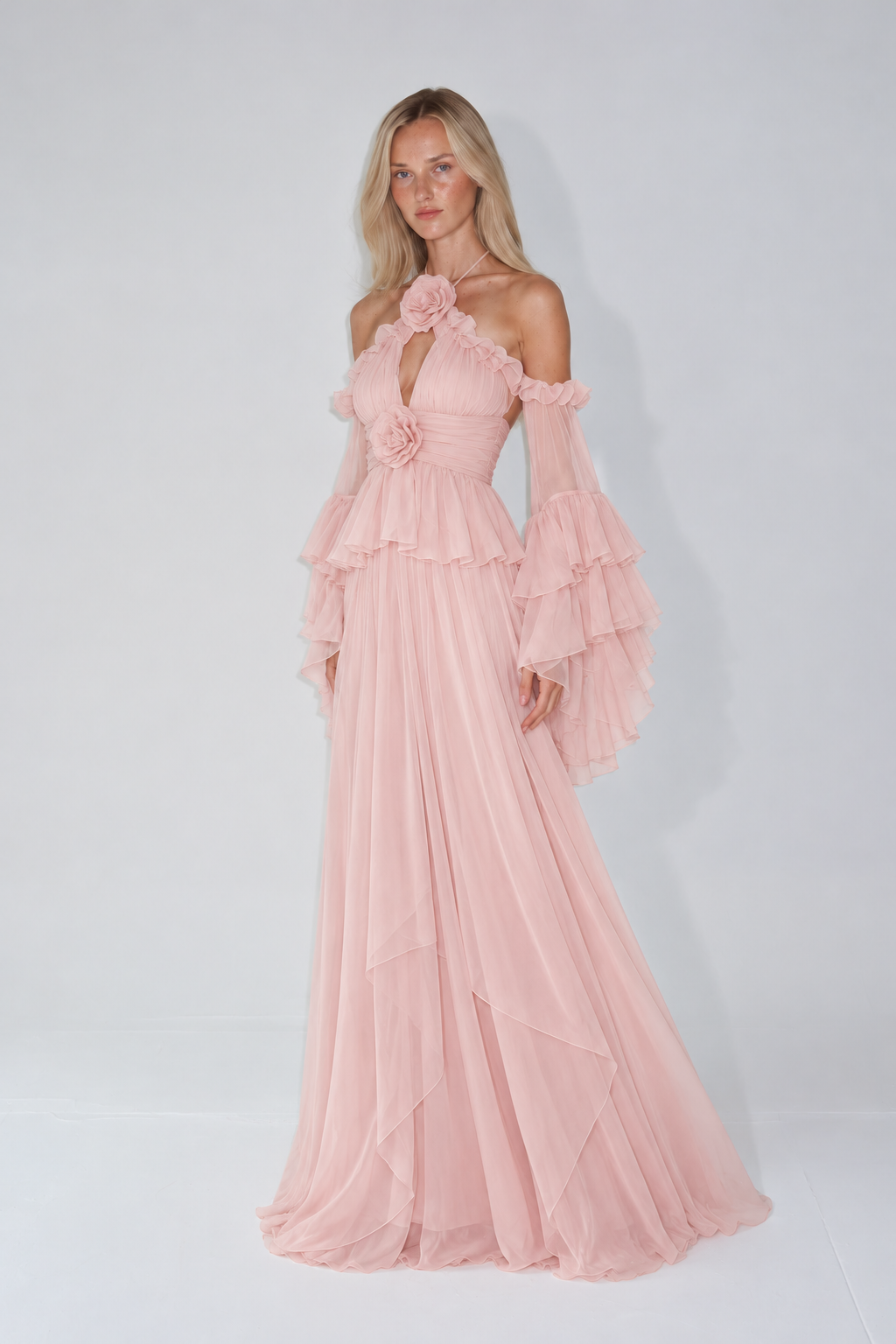 Daria Ruffle Maxi Dress