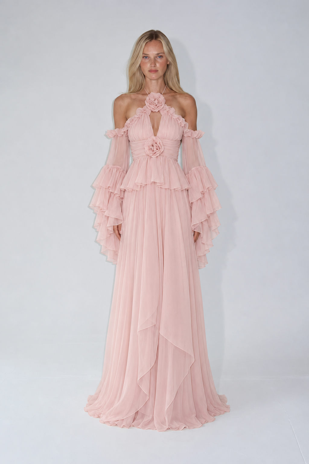 Daria Ruffle Maxi Dress