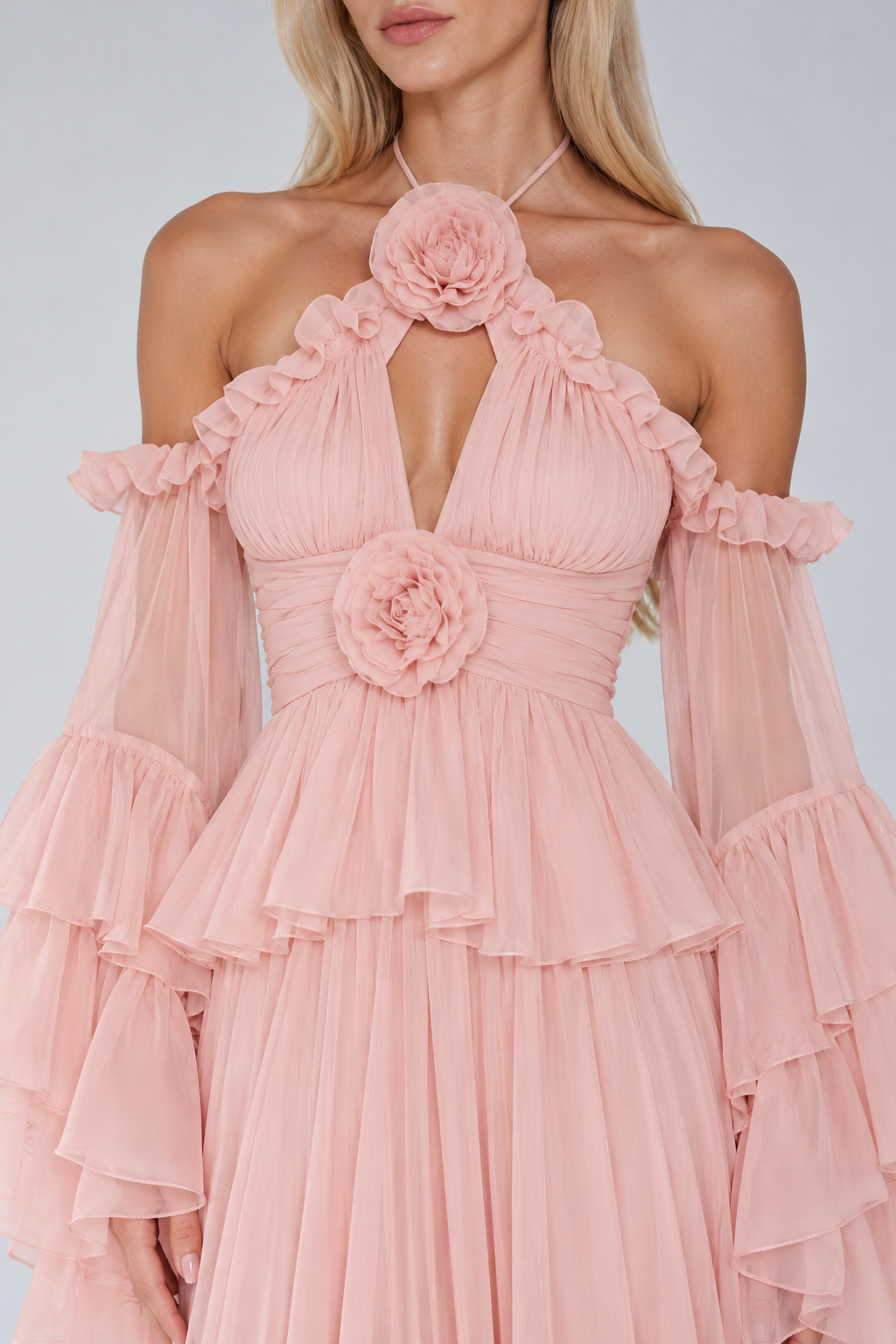 Daria Ruffle Maxi Dress