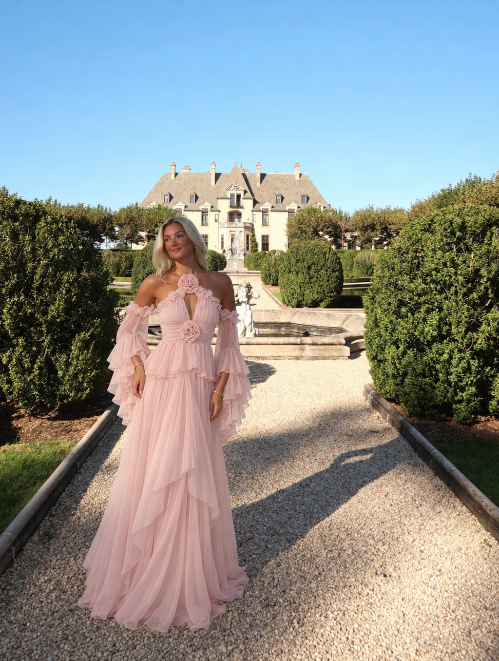 Daria Ruffle Maxi Dress