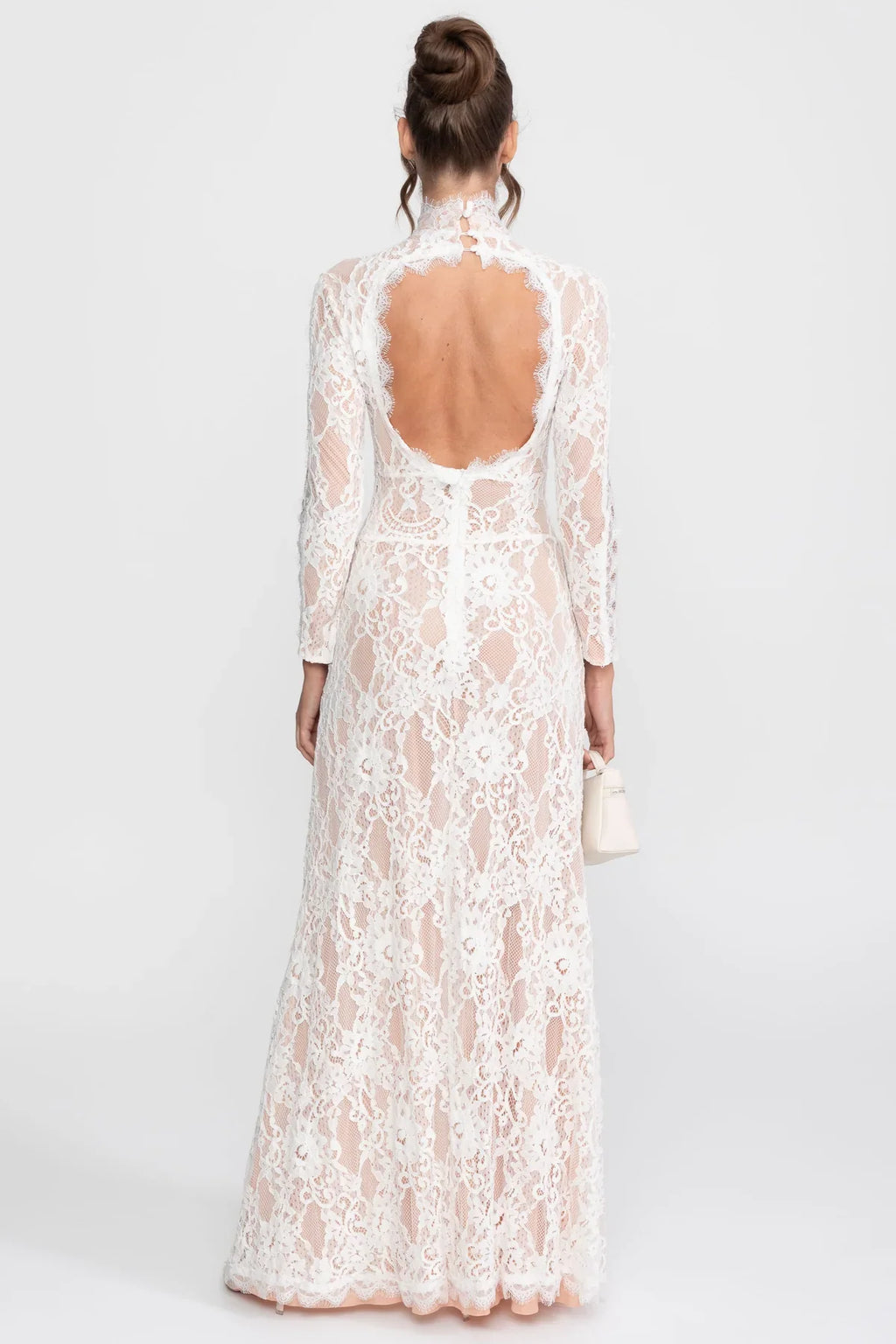 Rayz Lace Cut-Out Maxi Dress
